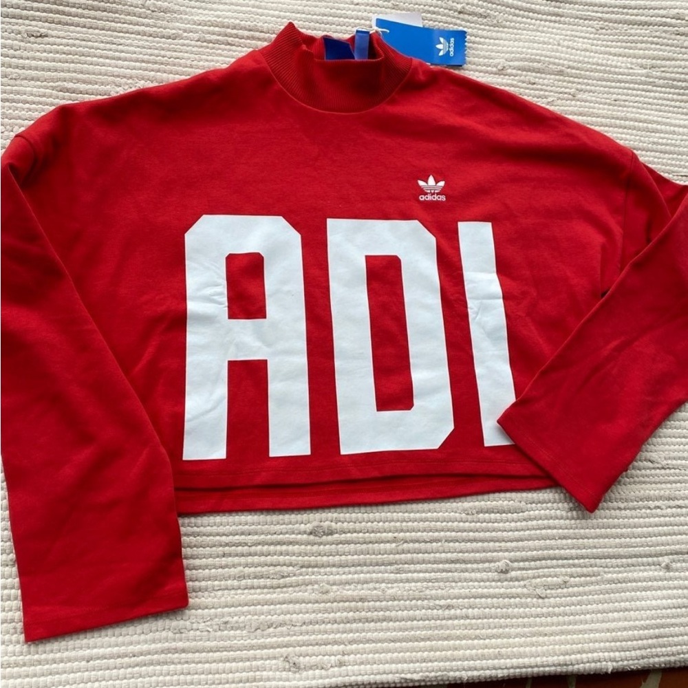 Adidas cropped pullover